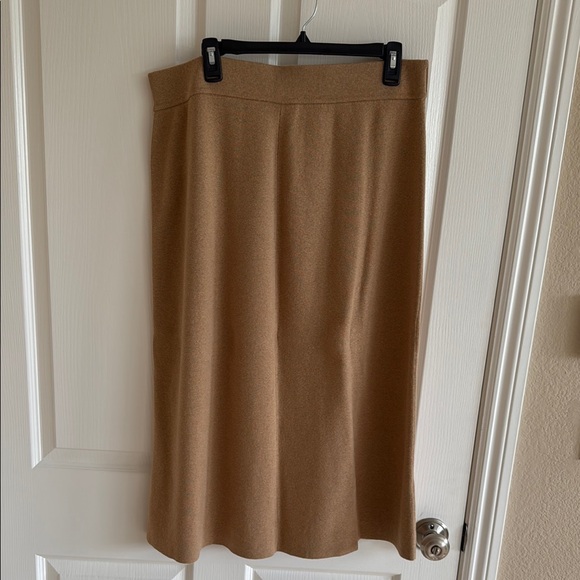 Banana Republic Dresses & Skirts - Banana Republic Camel Brown Midi Skirt